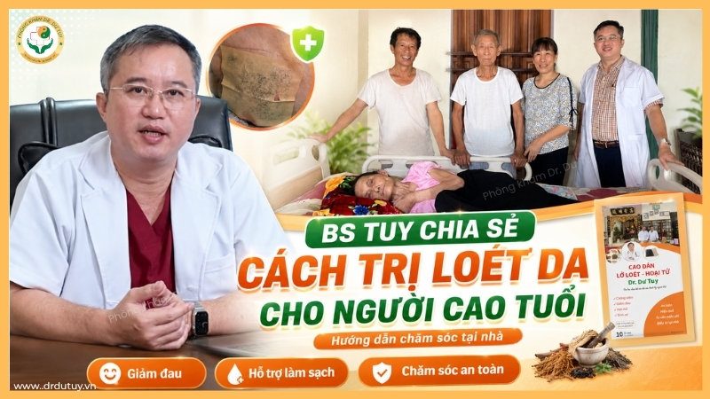 bác sĩ Tuy chia sẻ cách chữa loét da người già tại nhà