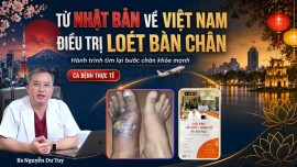 Từ Nhật Bản về Việt Nam chữa lành vết loét tĩnh mạch: Câu chuyện qua hình ảnh thực tế