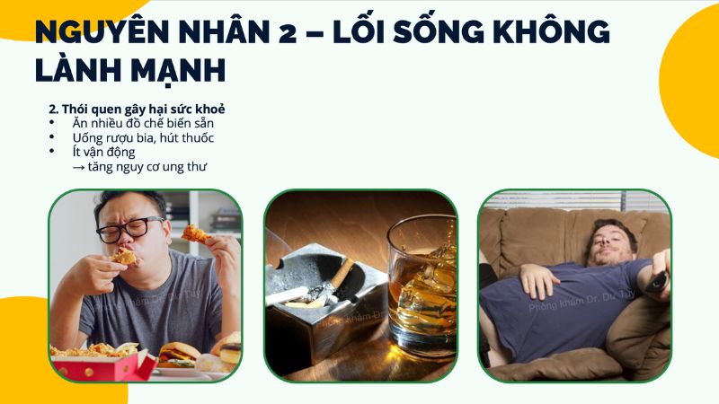 dấu hiệu ung thư