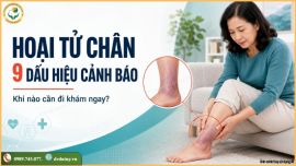 Cảnh báo: Đừng để suy tĩnh mạch tiến triển thành hoại tử chân!