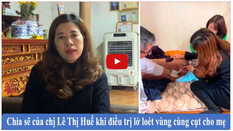 Lở loét da ở người già nằm lâu