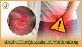 Lở loét dương vật: Nguyên nhân và cách điều trị