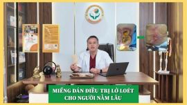 Miếng phục hồi lở loét, hoại tử da lâu ngày tại nhà