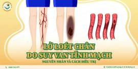 Cảnh báo biến chứng lở loét do suy van tĩnh mạch và giải pháp phòng ngừa