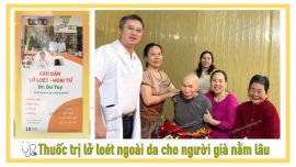 Thuốc điều trị lở loét ngoài da cho người già nằm lâu