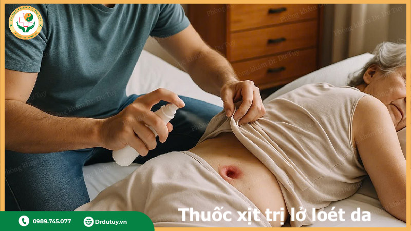 thuốc xịt trị loét da
