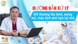 Cách chăm sóc vết thương lâu lành: Giải pháp điều trị lở loét không cần kháng sinh